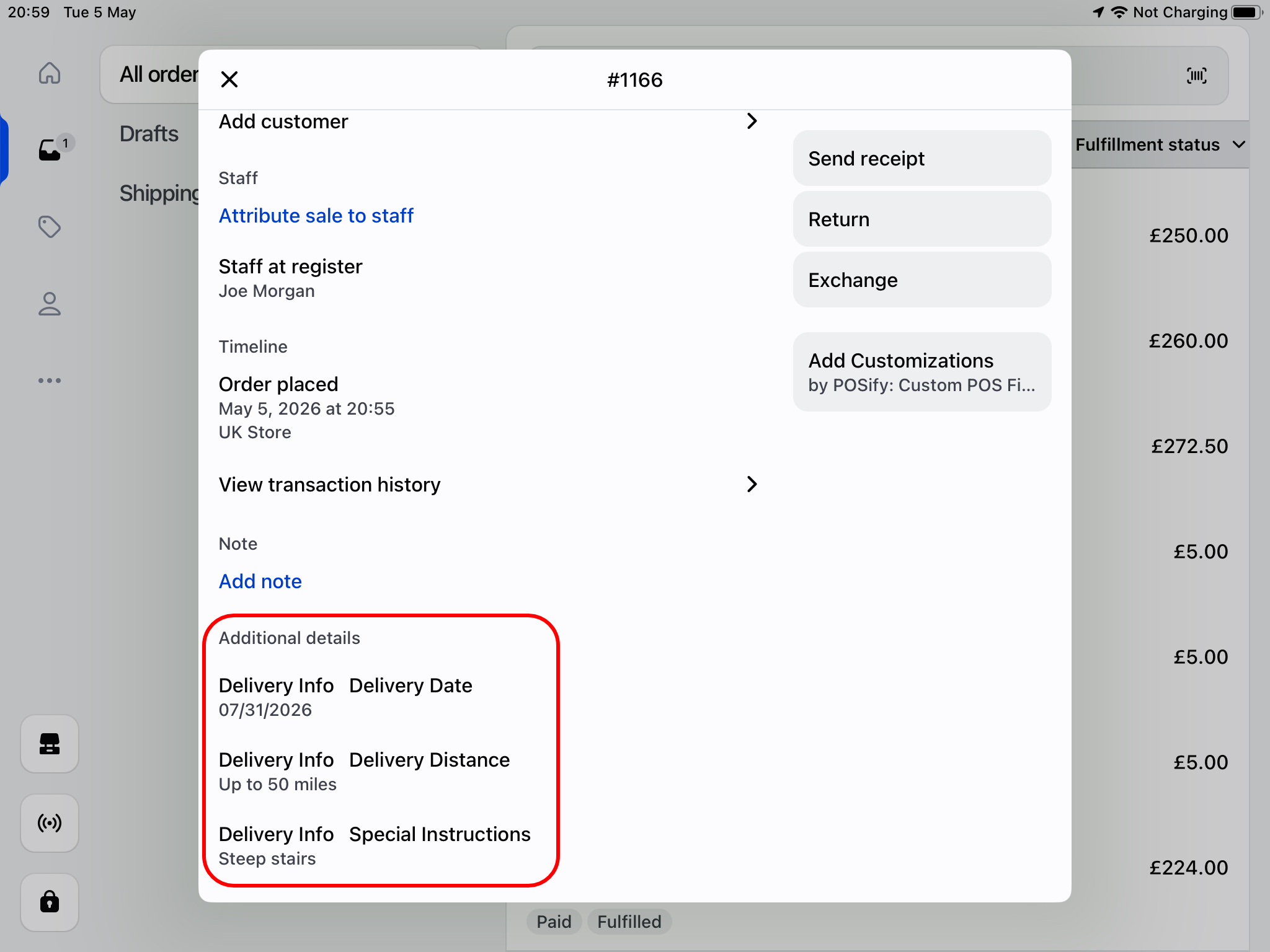 POS app values