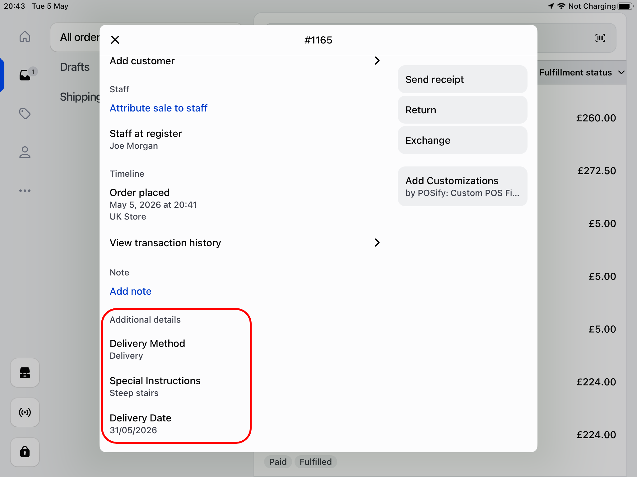 POS app values